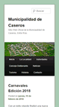 Mobile Screenshot of municaseros.gov.ar